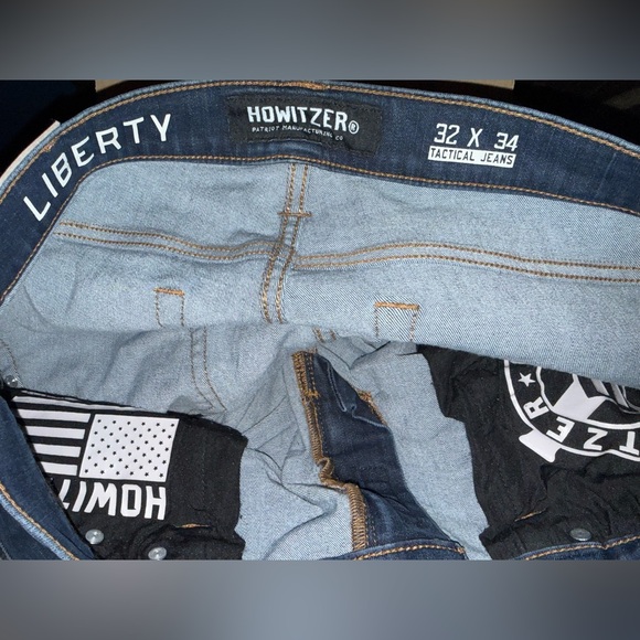 Howitzer Style Men's Denim Jean Liberty Alpha Military Grunt 32x34 - Picture 8 of 9